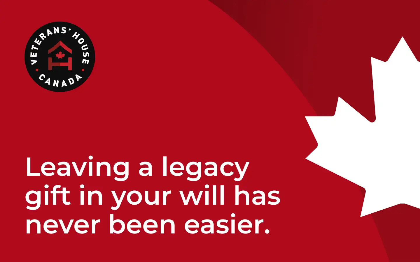 Leaving a legacy gift in your will has never been easier.